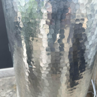 Baxter - 2er Set Beistelltisch Cairo Messing Verzinnt Handgehämmert - 3