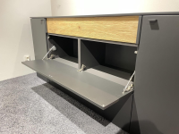 Venjakob - Sideboard 7243 3893 Lumea Lack Anthrazit Matt Und Eiche Gehackt Gebürstet Mit LED Beleuchtung - 11