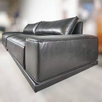 IP Design - Sofa Cube Lounge Leder Space Schwarz - 8