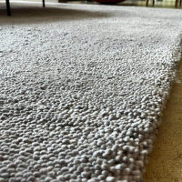 Longbarn - Teppich Basalt Low Schurwolle 054 Hellgrau Grau 240x370 - 3