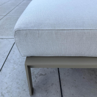 Gandia Blasco - Chaiselounge Solanas Tumbona Auflage Stoff Soft Duo Crudo 07 Beige Grau - 2