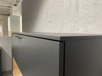 Venjakob - Highboard Lumea 7264 3893 Lack Anthrazit Matt Absetzung Eiche Gehackt Gebürstet Mit Beleuchtung - 5