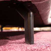 Modulmaster - Ecksofa Lava Stoff 6907 Orsa Grau Blau Fuß Metall Schwarz Inklusive Kissen - 7