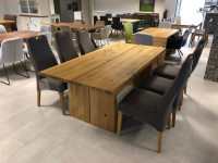 Henke - Esstisch Modell EBT 200 Wildeiche Massiv Geölt - 6