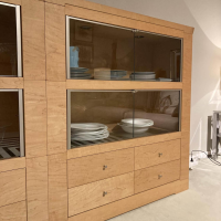 Giorgetti - Sideboard Oli Ahorn Ton 28 Natur Matt Glas - 3