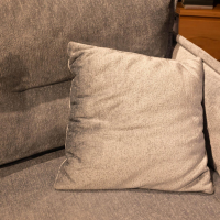 Benformato - Loveseat Lava Stoff 6903 Orsa Hellblau Blau Fuß Metall Schwarz Inklusive Kissen - 4