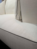 Molteni & C - Sofa Augusto Stoff KI111 Kolo Papierweiß mit 4 Rückenkissen - 3