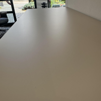 Loddenkemper - Highboard Minos Holz Furnier Mit Glaseinsatz Kristallgrau Grau Füße Schwarz Balken In Absetzung Rechts - 4