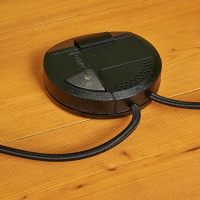 Bielefelder Werkstätten - Stehleuchte Atmosphere Kugel Glas Transparent Braun Fuß Bronze Matt - 2