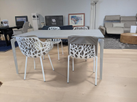 Fast - Outdoortisch Allsize Keramik 2 Grigio Chiaro Pulverbeschichtet - 7