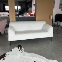 Jori - Sofa Como Stoff Mamaye 0222 Creme Füße Metall Bronze Mit Verstellbaren Armlehnen - 6