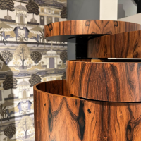 Tagliabue - Drehturm Bitte Tower 332 Holz Palissandro Lucido Nero F3 Struttura Nero Schwarz - 3