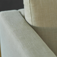 Sophisticated Living - Sessel Banzaii Lounge Chair Stoff Beige Braun Lino Fungo C - 3