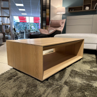 Team 7 - Couchtisch Lux LX CT2106 Eiche Weißöl Mit Rollen Und Touchbeschlag - 2