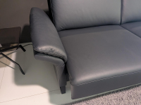 Musterring - Garnitur MR385 Leder Dickleder Navy Blau 2 Sofas - 4
