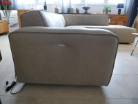 Natura - Ecksofa Natura Denver Leder Rancho Stone Grau - 4