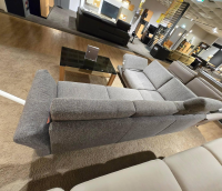 Koinor - Ecksofa Upgrade Stoff 10 Calypso 27 Grau Schwertkufe Aluminium Bronziert Mit Schwenkbarer Armlehne - 6