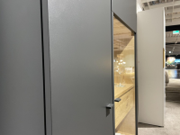 Venjakob - Vitrine Lumea 7268 3893 R Lack Anthrazit Matt Absetzung Eiche Gehackt Gebürstet Mit Beleuchtung - 4