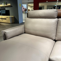 Erpo - Ecksofa 05550001 XC Leder Touch J Stone Beige Fuß Aluminium - 6