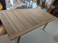 DEDON - Tisch Tibbo Outdoor Massivholz Teak 205 Geölt - 8