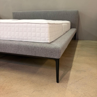 Walter Knoll - Polsterbett Jaan 785-180 Stoff Nuvola Tin Grau ohne Matratzen ohne Lattenrost - 3