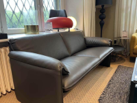 Leolux - Sofa Bora Bora Leder 16631 Danza 315 Mirage Grau - 5