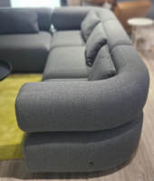 Brühl - Ecksofa All Together Stoff 44 0093 Grau mit 4 Kissen - 8