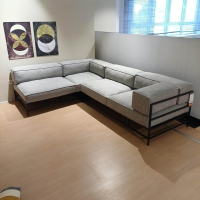 Brühl - Ecksofa Easy Pieces Stoff 24 0090 Grau Gestell Schwarz - 2