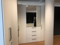 Nolte - Eckschrank Horizont 10 Polarweiß Innen Leinenoptik - 4