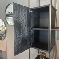 Janua - Regalsystem BC 06 RooM68 Eiche Schwarz Gebeizt Und Aluminium Eloxiert C33 Bronze - 3