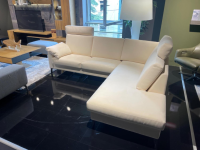 Erpo - Ecksofa Classics CL500 Stoff Prestige 1150 33 1150 Weiß Metallfuß 575 Silber - 8