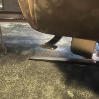FSM - Sessel Shelby Außen Leder Kashmir Schwarz Innen Leder Naturale Espresso Braun Gestell Stahl Schwarz Pulverbeschichtet - 15