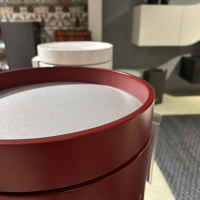 Tagliabue - Drehturm Bitte 327 Lack Matt Rosso ML6 Rot Fußgestell Aluminio Mit 5 Etagen - 7