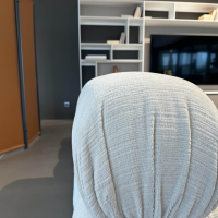B&B Italia - Sofa Camaleonda Stoff 103 Enia Elfenbein Weiß Füße Buchenholz Natur Inklusive Hocker - 4