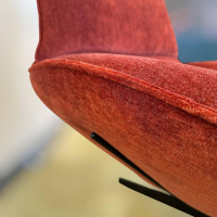 IP Design - Funktionssessel Allrounder Stoff Savoy BW1792-262 Mit Rot Sternfuß Schwarz Matt Mit Dreh- und Neigefunktion - 9