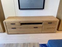 MCA Furniture - Wohnwand Alento Ast-Balkeneiche - 12