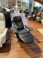 himolla - Relaxsessel Easyswing 7357 Leder 24 Longlife Black Schwarz Gestell Metall Schwarz Mit Elektrischer Verstellung - 5