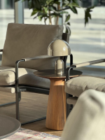 Walter Knoll - 2er-Set Sessel Fabricius Leder Vintage Nutmeg Braun Gestell Schwarz - 2