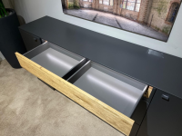 Venjakob - Sideboard 7243 3893 Lumea Lack Anthrazit Matt Und Eiche Gebürstet Mit LED Beleuchtung - 15