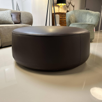 Bielefelder Werkstätten - Hocker Nimbo BW-186-2000 Leder Provence Negro Schwarz - 6