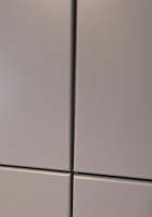 Rietberger Möbelwerke - Highboard Lotus Eiche Graphit Lack Agave Türkis - 4