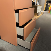Eigene Herstellung - MARKE Morassutti ANLEGEN // Kommode Lack Matt Mattone M043 Rot Orange - 4