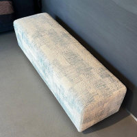 Walter Knoll - Polsterbank Yuuto 810 H4 Stoff Dedar Atlantico Oceano Beige Grün Blau Sockel Holz Schwarz Lackiert - 5
