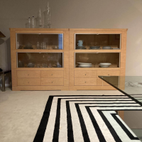 Giorgetti - Sideboard Oli Ahorn Ton 28 Natur Matt Glas - 5