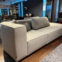 Montis - Sofalandschaft Domino 18 Stoff Fidal 10 S20 Beige Grau Inklusive Kissen - 10