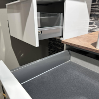 Nobilia - Badezimmer Flash 648 Lacklaminat Alpinweiß Hochglanz Inklusive Waschtisch Und Beleuchtung - 4