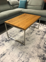 Henke - Couchtisch Modell AC90-L Eiche-Kern-Altholz - 2