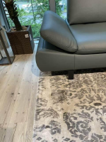 Activineo - Ecksofa Bergamo Leder W2 Opal Grün Gestell Schwarz - 3