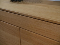 Team 7 - Sekretär Filigno Eiche Naturöl Holzbasis Metallrahmen Gestell Schwarz - 3