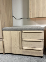 Team 7 - Rollcontainer Kids Polster Stoff Ripley Rl10 Beige Korpus Erle Weißöl - 4